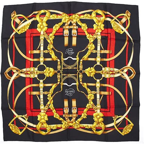 hermes scarf fake